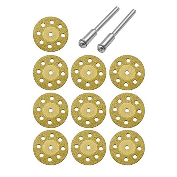 10PCS 30mm Diamond Cutting Disc Wheel Saw Blades for Cut Off Discs Glass Ceramic Drill Rotary Tool Mini Circular Saw