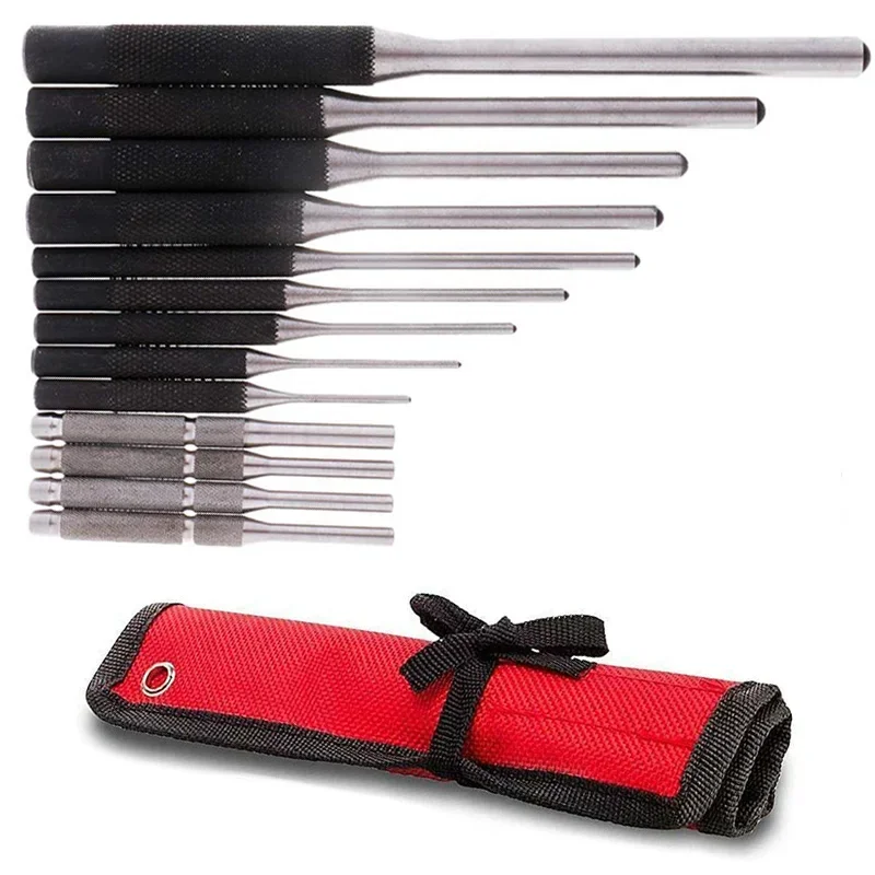 Professional Roll Pin Punch Set Hollow End Starter Punch Tool for Gunsmiths Jewelry and Watch Repair Handyman Hand Remover Tools