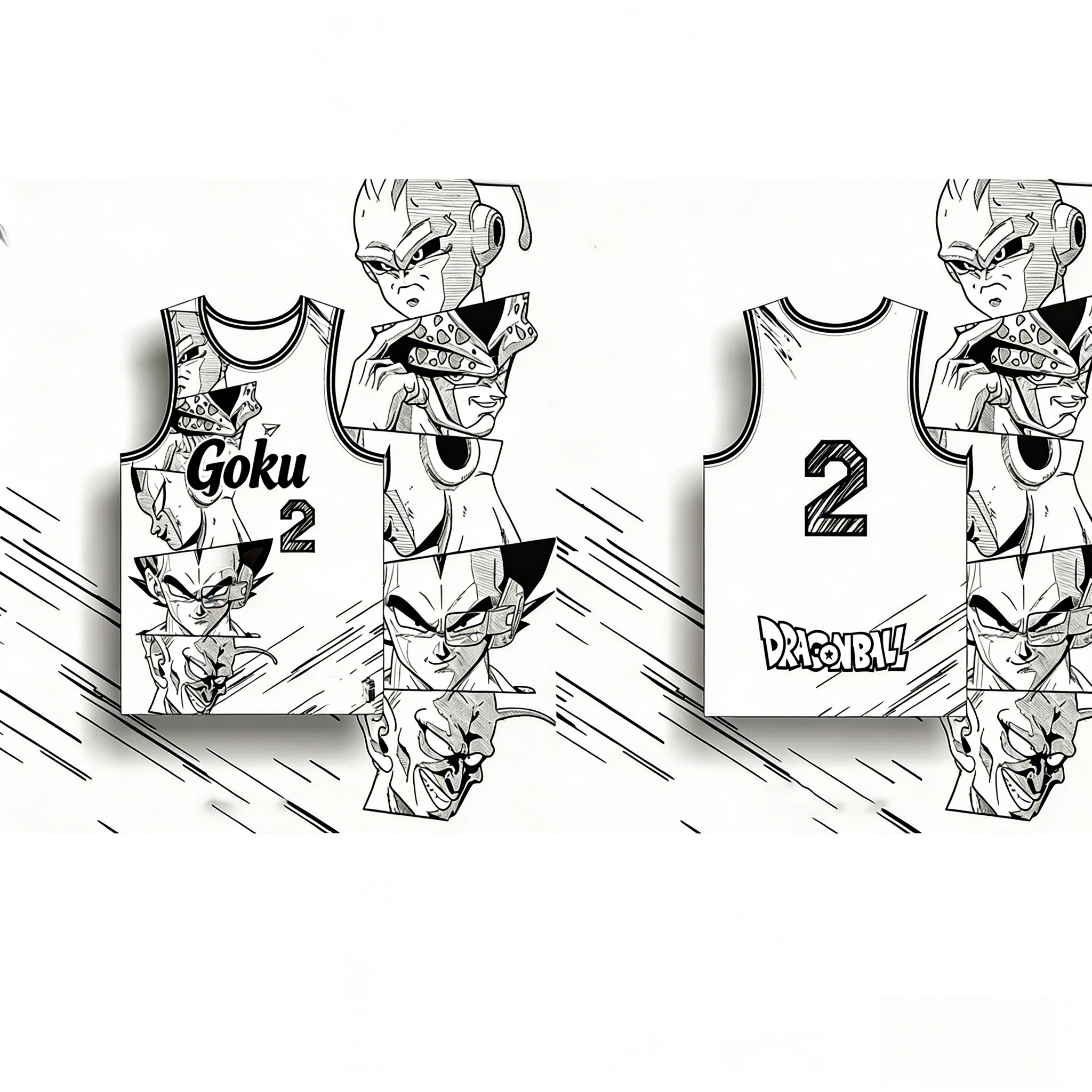 2026 Sommer Dragon Ball Retro Fitness-Weste Herren Übergroße 3D-Bedruckte Weste Familien-Unisex Kinder-Sportshirt