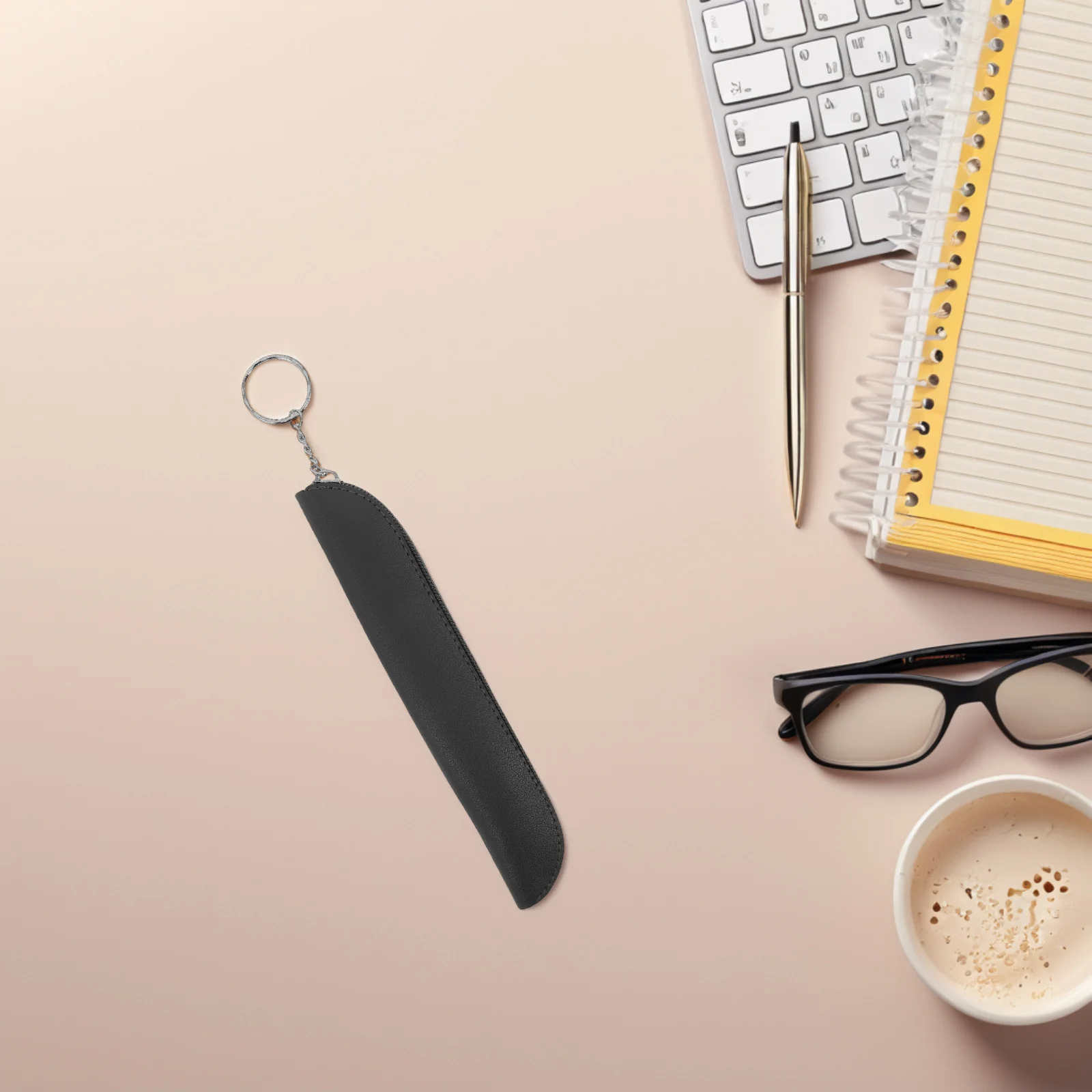 حافظة أقلام رصاص صغيرة بسحاب من البولي يوريثان حافظة أقلام الأنسولين للاستخدام القرطاسية أثناء السفر حافظة أقلام صغيرة حافظة أقلام لطيفة #4