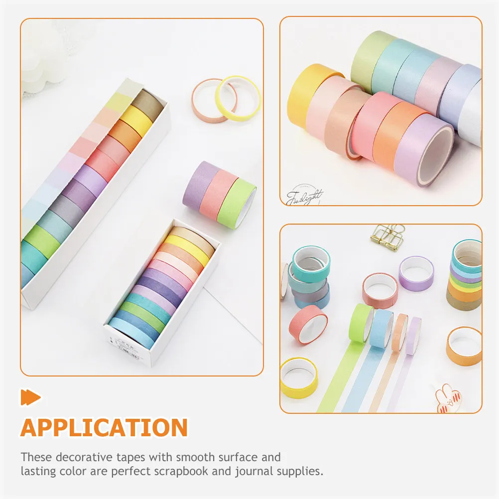 12Rolls Rolls Handcrafted Washi Tape Decorative For Art And Craft Activities Christmas Crafts Supplies Masking