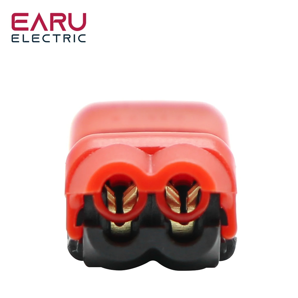 5pcs 2p Spring Connector Wire With No Welding No Screws Quick Connector Cable Clamp Terminal Block 2 Ways Easy Fit For Led Strip