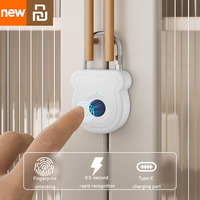 Xiaomi Youpin Smart Fingerprint Padlock Waterproof Keyless Biometric Security Lock For Travel Luggage Backpack Locker Anti Theft