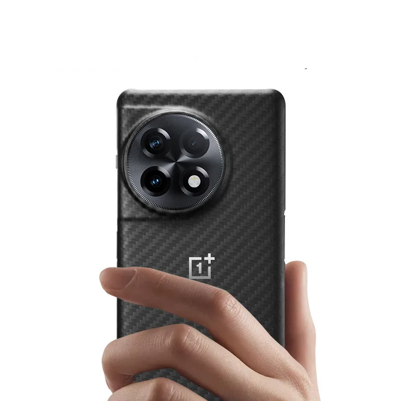 Original official Case For OnePlus 11R / ACE2 Ultra Thin Slim Karbon Fiber Back Case Shockproof Matte Skin Cover