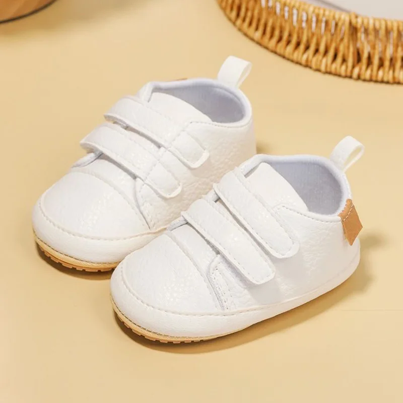 A Pair of Classic Soft and Comfortable Rubber Soled Anti Slip Baby Sports Shoes image 6