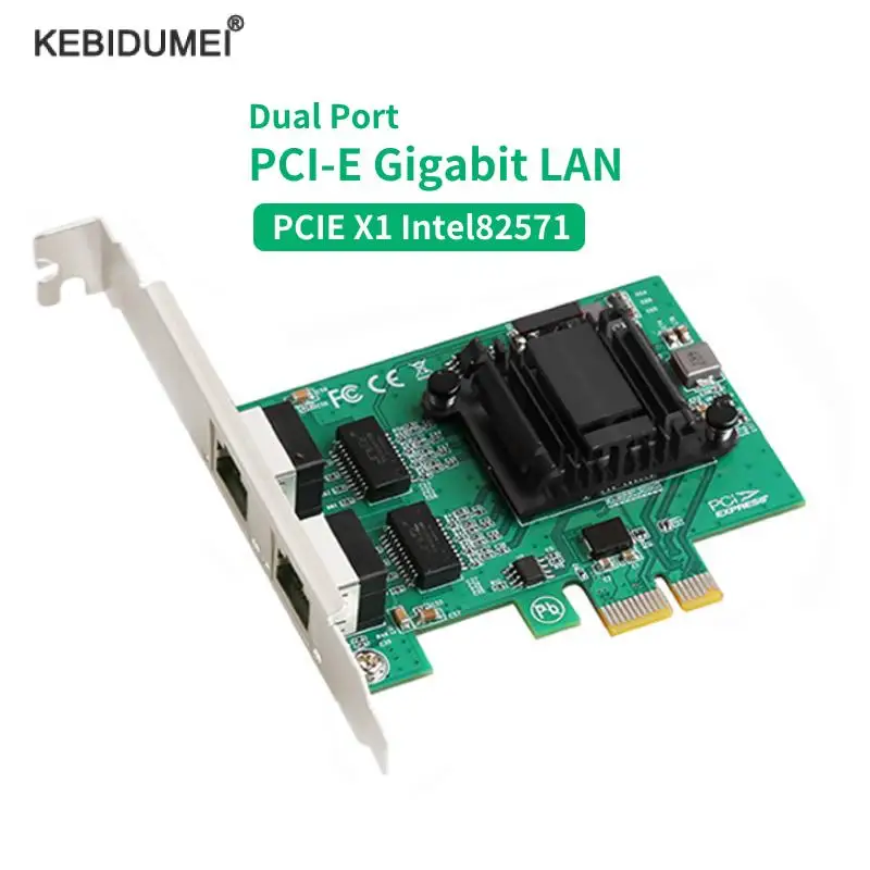 10M/100M/1000Mbps PCIe Lan Adapter Gigabit Ethernet PCI Express PCI-E Network Card 1Gbps RJ45 LAN Adapter PCIe Converter for PC