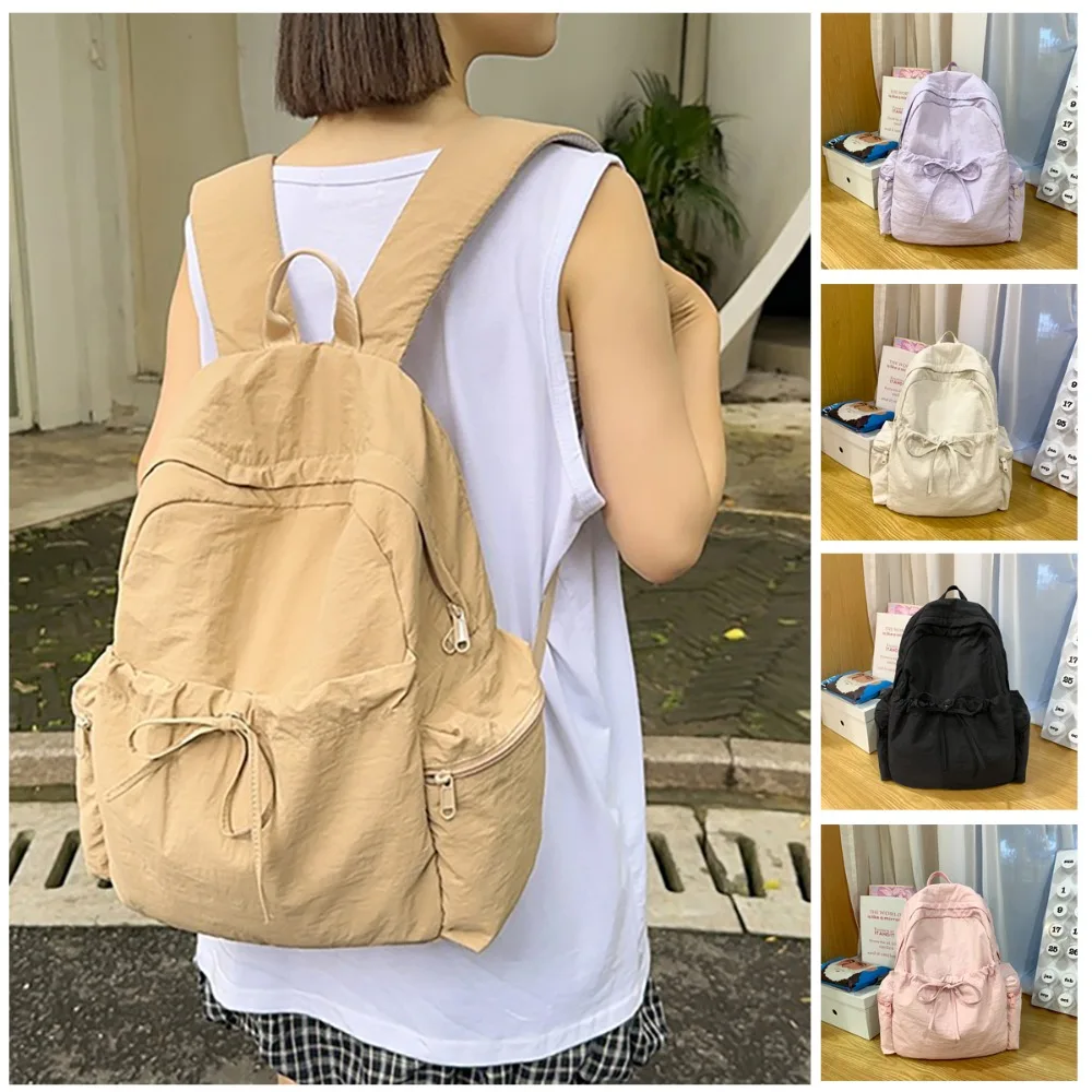 حقيبة ظهر مدرسية جديدة مقاومة للماء للأطفال بسعة كبيرة من النايلون حقيبة المدرسة الابتدائية خفيفة الوزن حقائب كتب مستلزمات التعلم #5