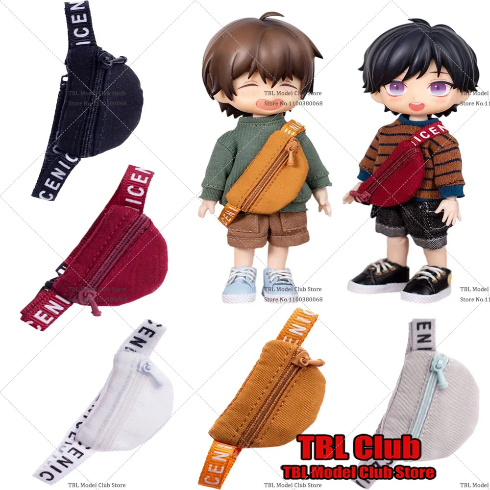 

1/12 Scale Fashion Handmand Sports Style Crossbody Bag Backpack Accessory Model for Asi 2.0 GSC YMY BJD Action Figure Doll