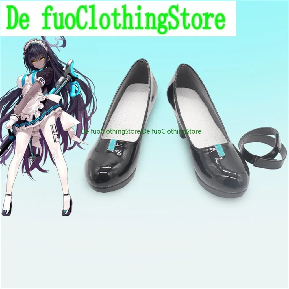 บลูอาร์ไคฟ คากุดาเดะ คารินน์ รองเท้าคอสเพลย์ รองเท้าบูท เกม อนิเมะ ฮาโลวีน คริสต์มาส ร้านเดฟูโคลทิ้ง รองเท้า
