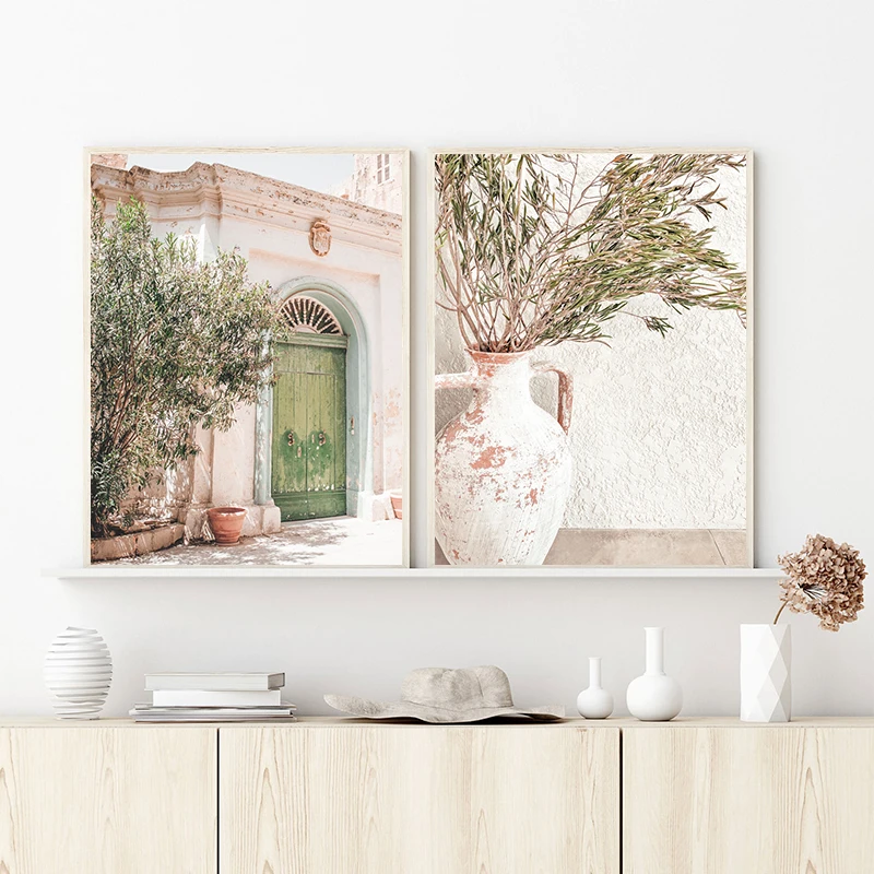 Greece Landscape Photography Pictures Canvas Painting Mediterranean Wall Art Prints Travel Gift Nordic Scandinavian Style Dec