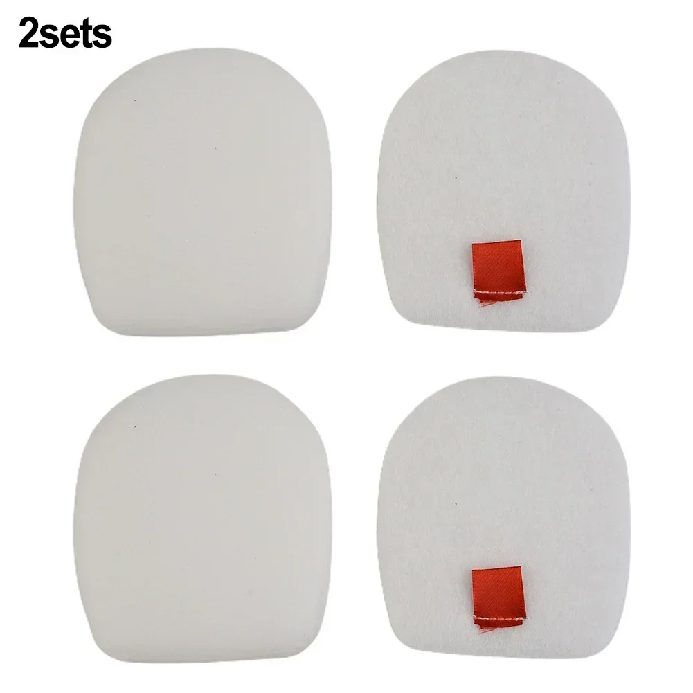 2sets Filter Sponges For For SHARK IZ201 IZ251 Anti Hair Wrap Cordless Vacuum Cleaner Foam Felt Filters Sweeper Cleaning Filter