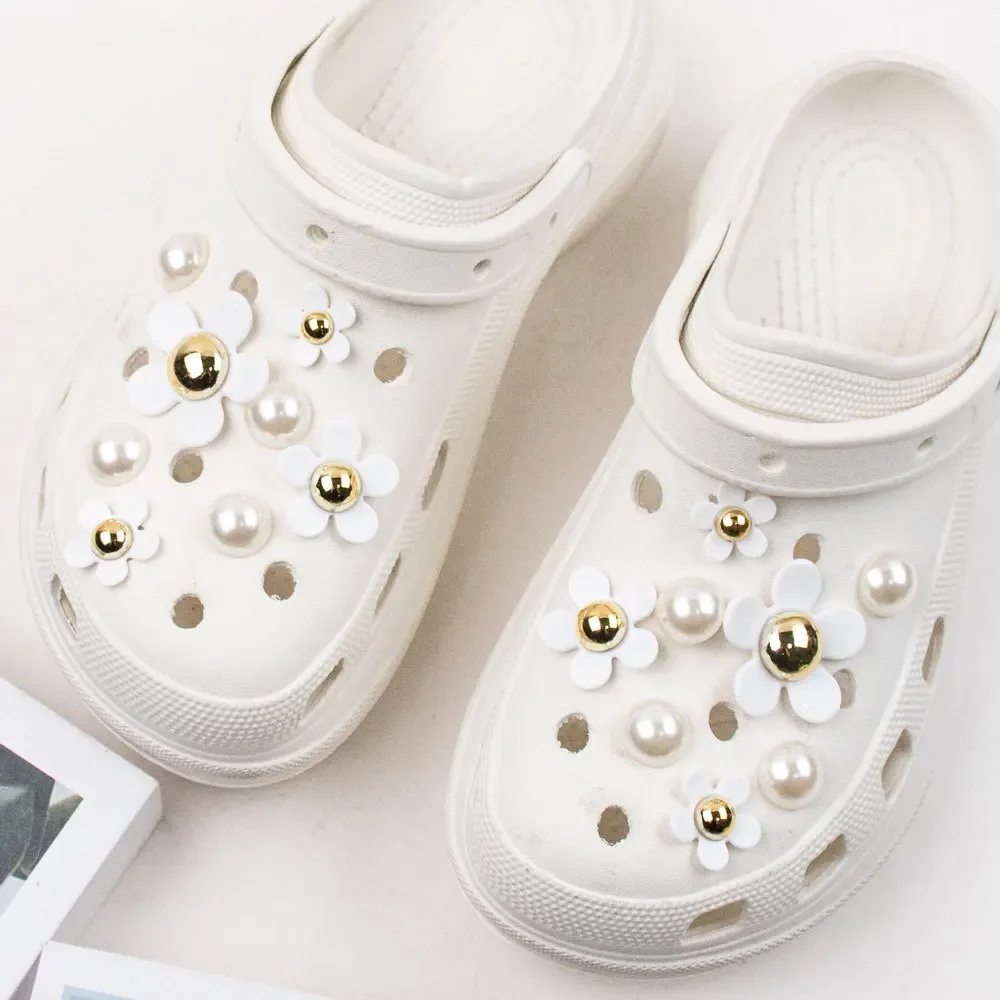 سحر الأحذية DIY DESIGNERS حديقة الأحذية الديكور مشبك انفصال لثقب الأحذية سحر مجموعة اكسسوارات أطفال بنات هدية