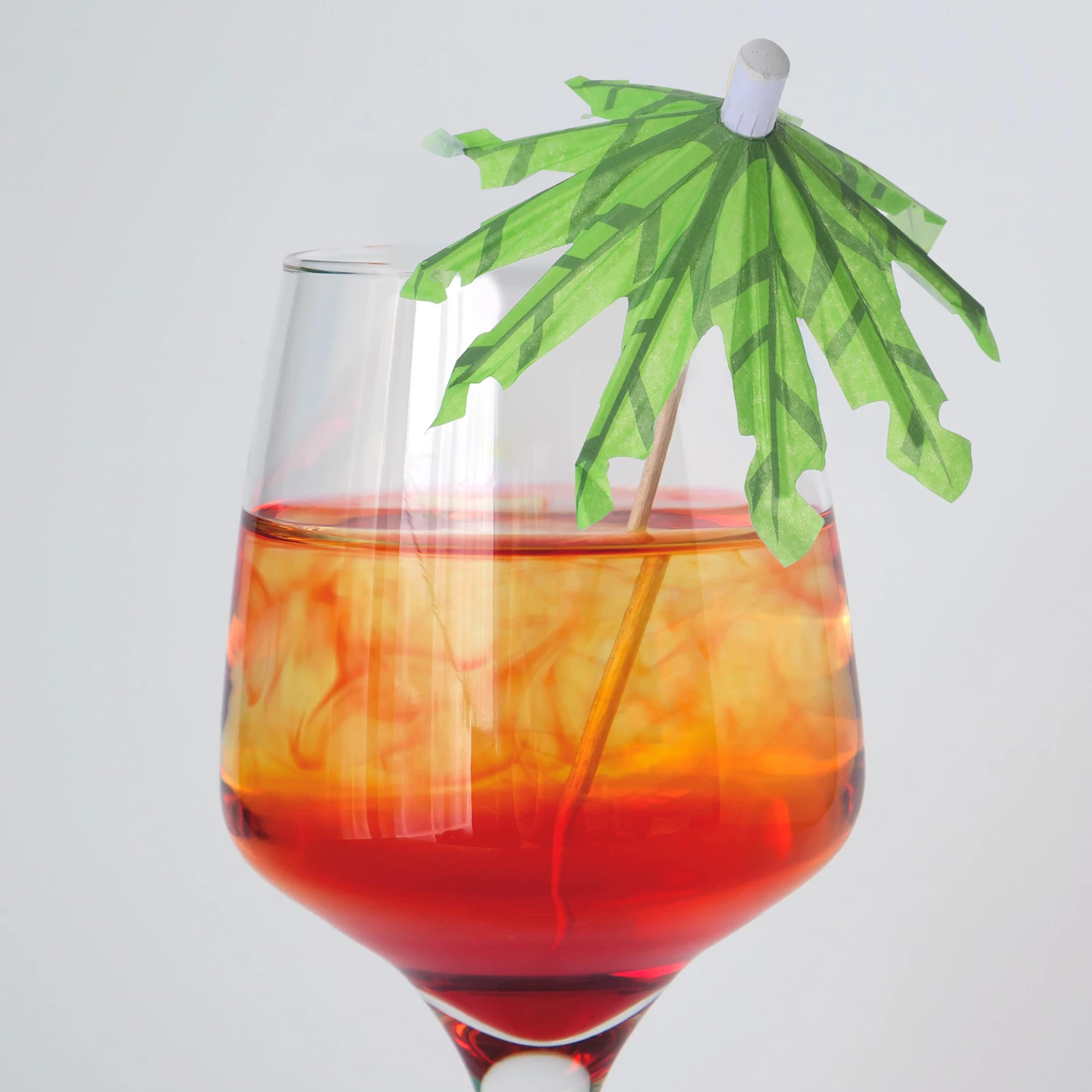 

10 Pcs Coconut Paper Umbrella Picks Drink Decorations Mini Dessert Toothpicks Cocktail Accessories Party Supplies