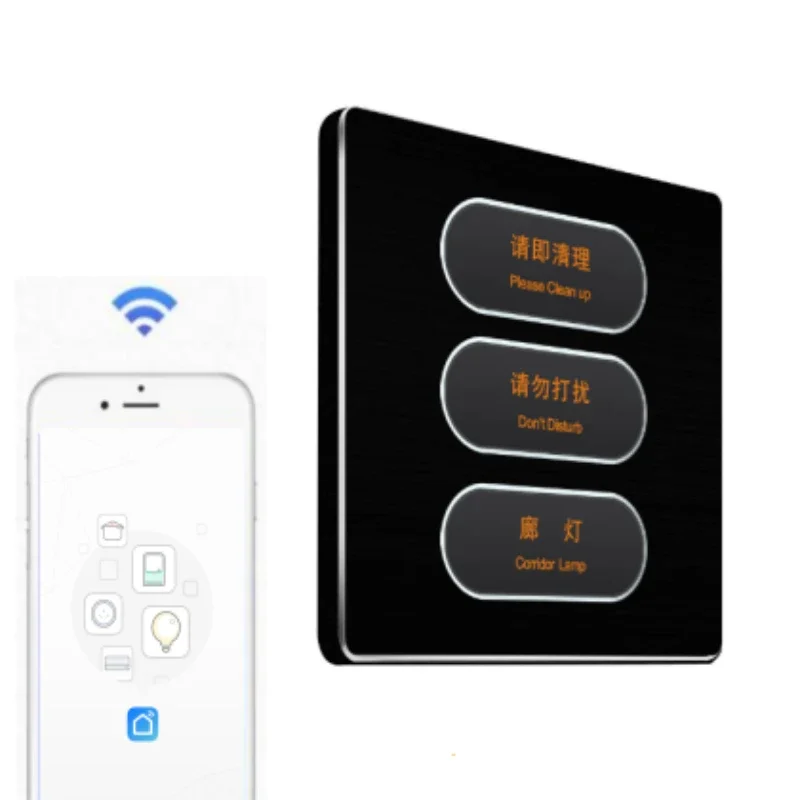 

New Smart Home Apartment Wifi Switch High Quality WIFI APP Control Wireless Wall Switch