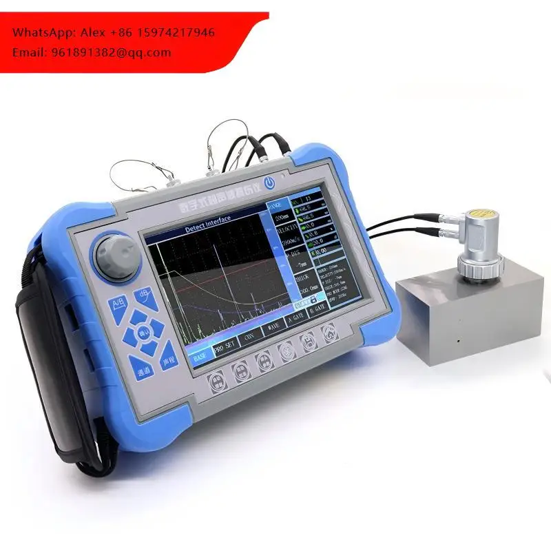 High Accuracy Portable Flaw Detector Professional Ultrasonic Testing Equipment For Metal Weld Cracks And Internal Defects
