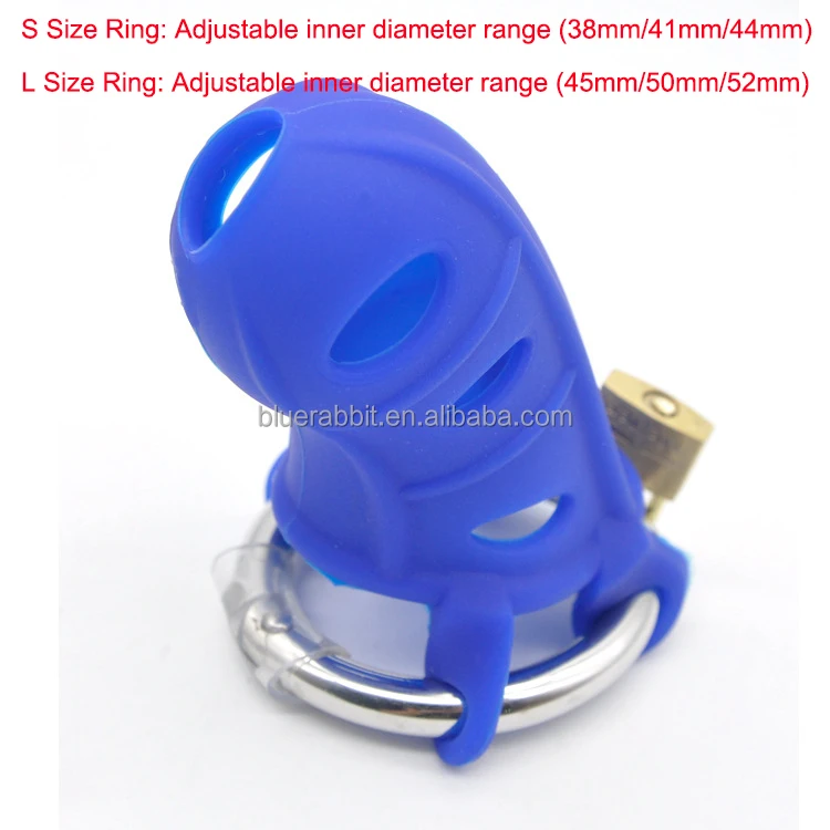 GOFLYING Sex Toys for Men Bondage Fetish Penis Chastity Lock Wholesale Silicone Chastity Cages