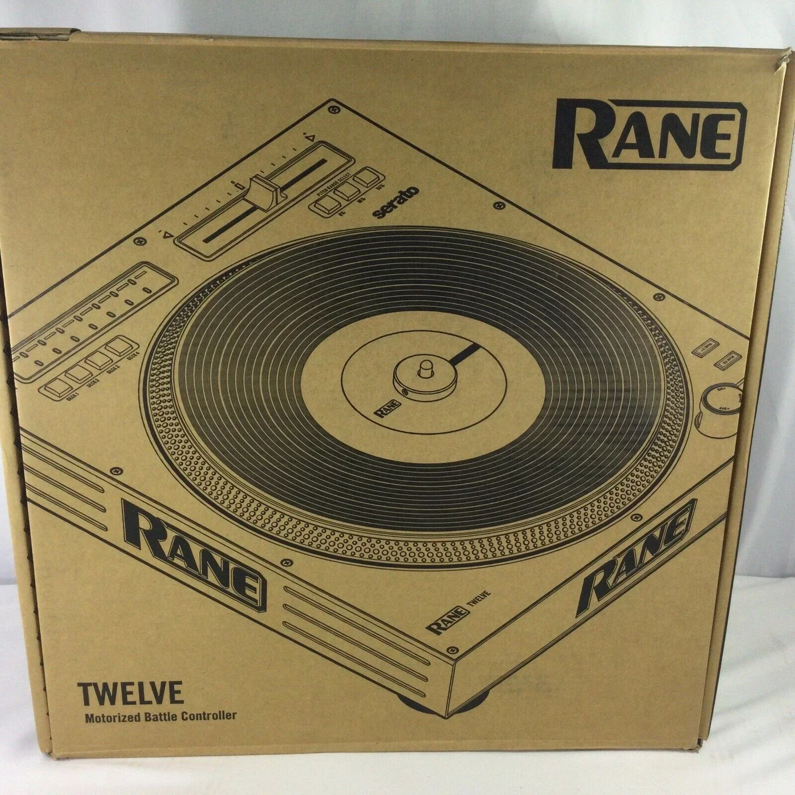 خصم مبيعات الصيف على الشراء بثقة جديد وأصلي Rane Twelve MKII مقاس 12 بوصة من الفينيل الحقيقي بمحرك مثل القرص الدوار DJ Contr