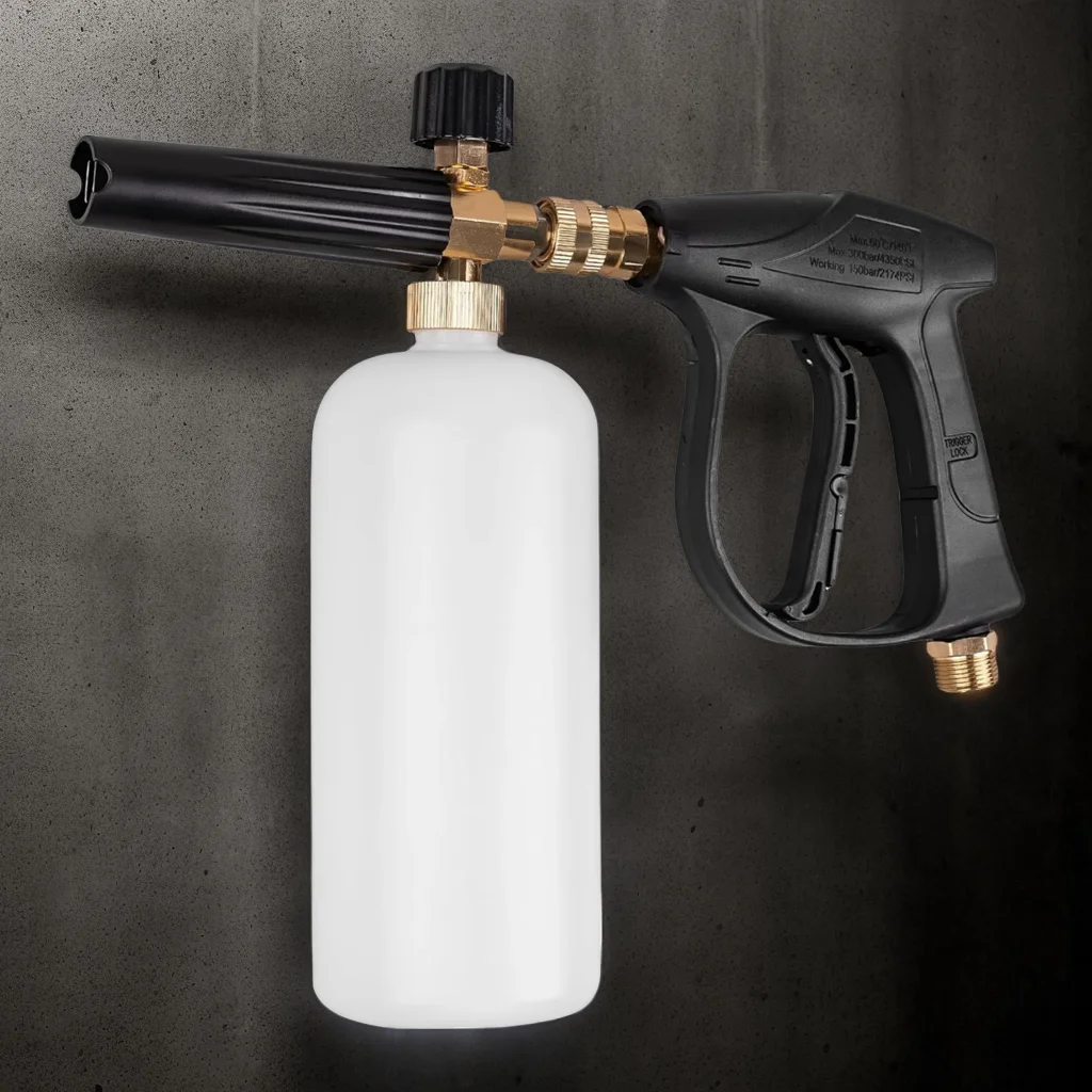 High Pressure Cross-Border Car Wash Gun Stainless Steel Spray Head Aluminum Core Multi-Function Copper Valve Car Wash Equipment