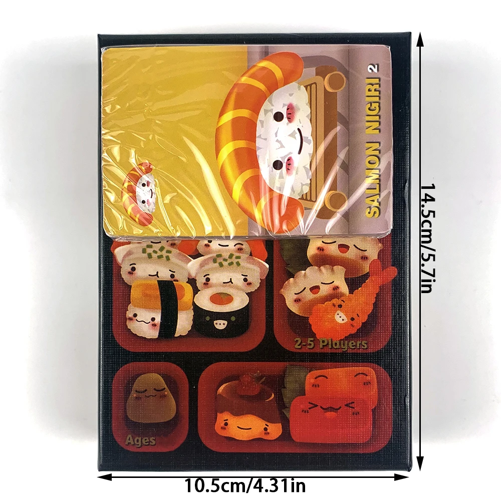 1pc "Sushi Go" Family Gathering Game Card,An Interesting Sushi Party English Version Card Game, Food-themed Game image 5