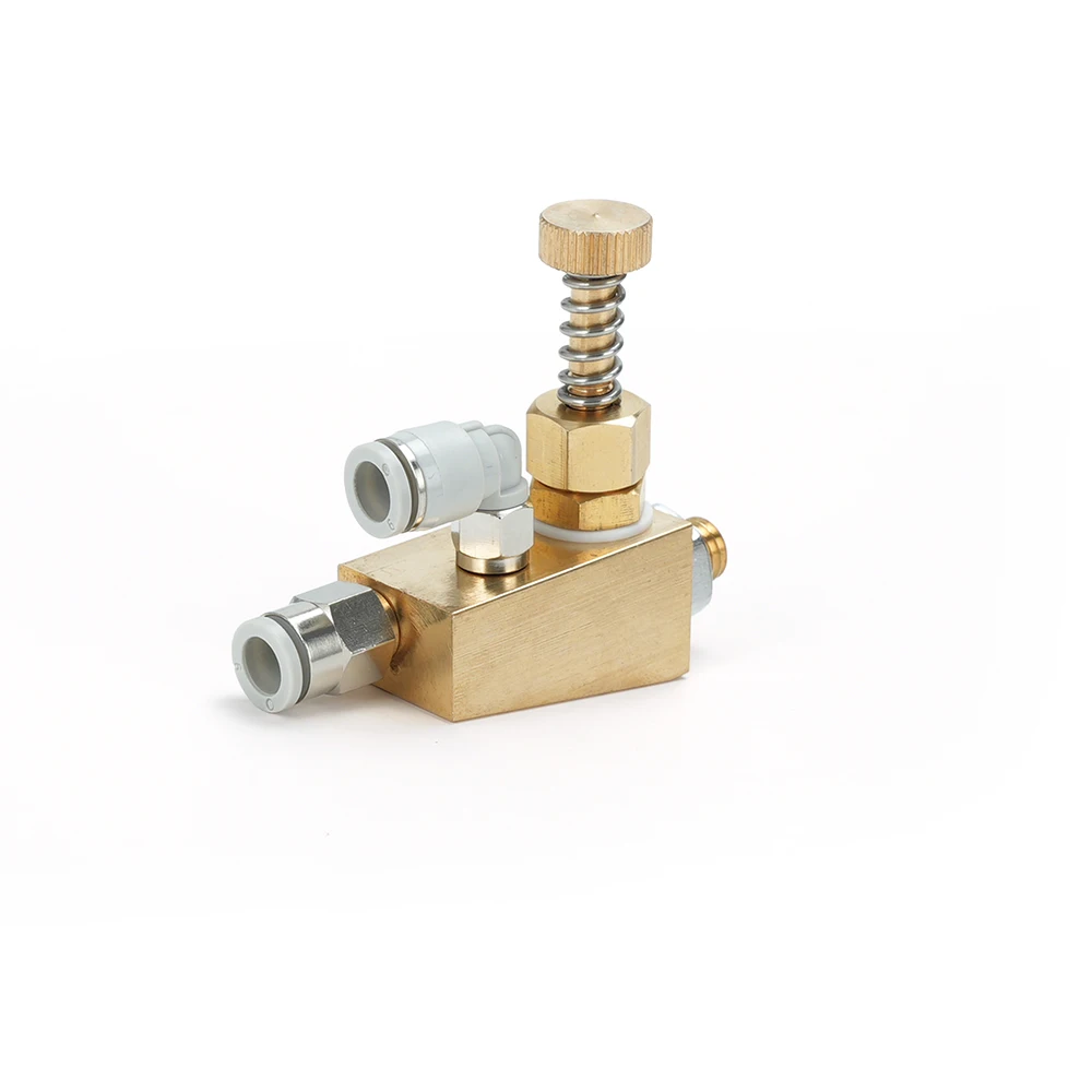 Adjustable Copper Siphon Air Atomizing Nozzle Flow Control Spray Nozzle for Edge Banding Machine Cleaning Accessories
