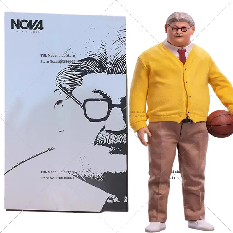 

NOVA Studio масштаб 1/6 Mitsuyoshi Anzai фигурка Slam Dunk SHOHOKU баскетбольная команда тренер Коллекционная 12-дюймовый мужской солдат
