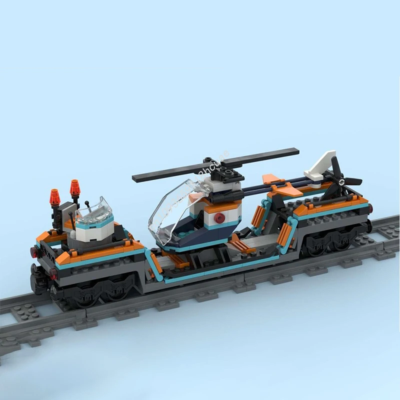 

711pcs MOC Additional Cars for Arctic Polar Express Train Building Blocks Kids Construction Birthday Children Christmas toy Gift