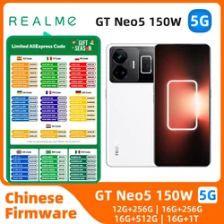 Realme GT Neo5 Android  Unlocked 6.74 inch 256G 150W/240W charging All Colours in Good Condition Original used phone