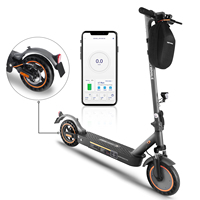 HONEYWHALE E9 MAX Electric Scooter with road approval,APP Control10 Inch Tires 500W 36V 10Ah Foldable Escooter For Adults