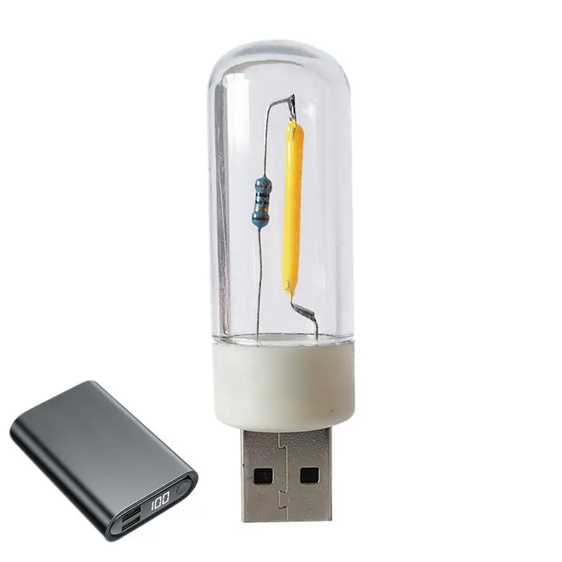 Mini USB Light Laptop Keyboard Light Adjustable Small Camping Light For Power Bank Camping Reading Outdoor Activities