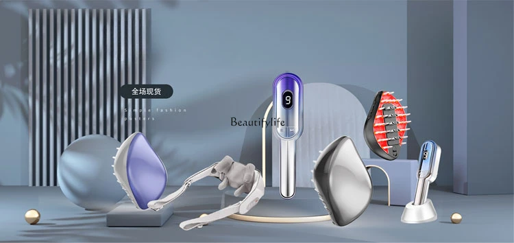 Hair Growth Massage Comb Anti-Densifying Liquid Scalp Care Hair Growth Device