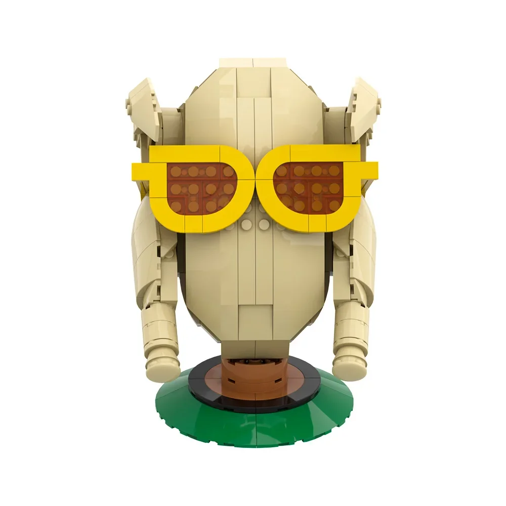 Gobricks MOC ตลกตุรกีหัวบล็อกอาคารภาพยนตร์เพื่อนตุรกีรูปตัวอักษรอิฐประกอบของเล่นเด็กของขวัญ