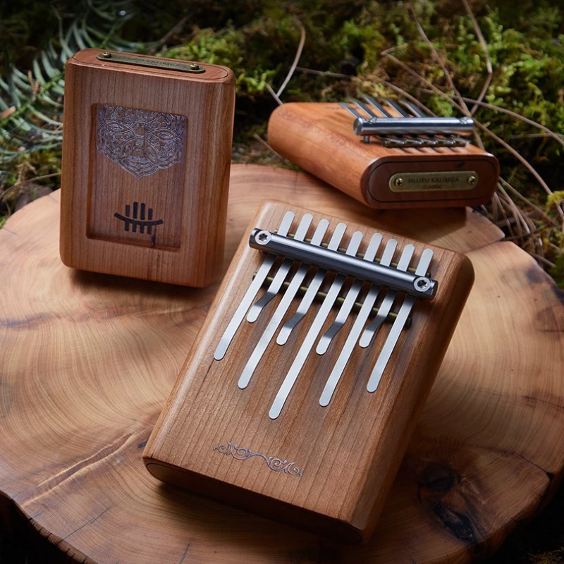 9 Key Kalimba Mini Children Thumb Piano Professional Adult Beginner Finger Piano Wooden Portable Keyboard Musical Instruments