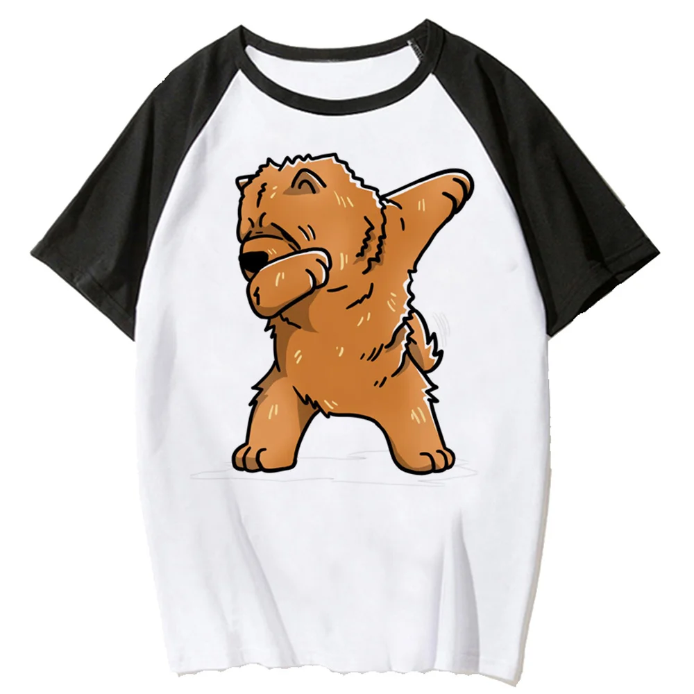 chow chow Tee women graphic t-shirts girl graphic harajuku 2000s clothing