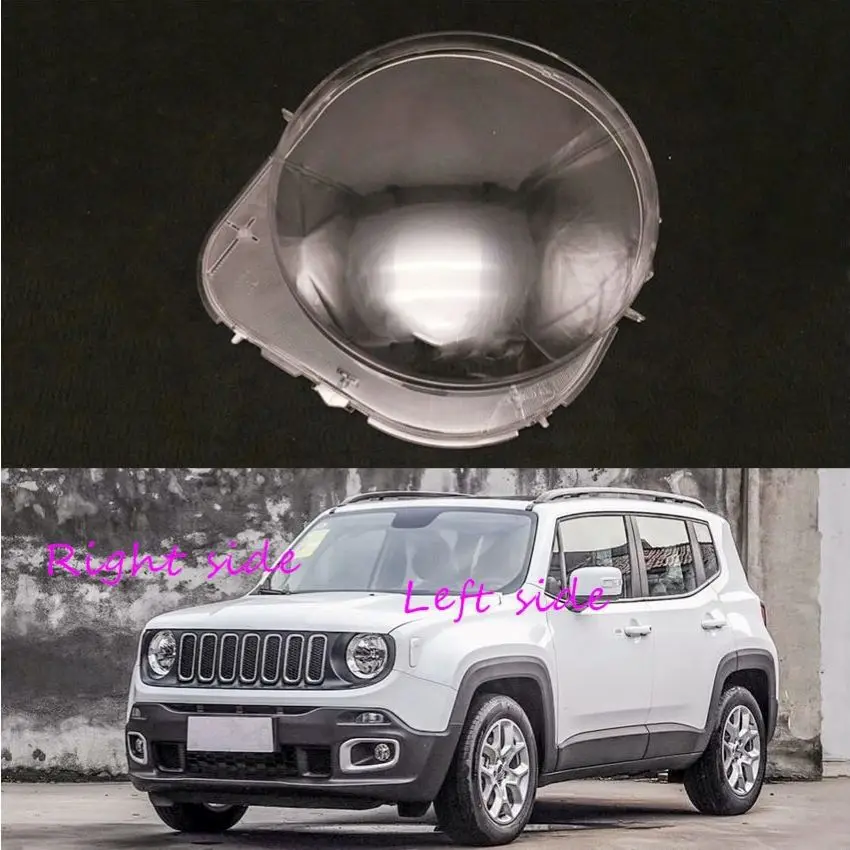 

Car Headlight Lens For JEEP Renegade 2015 2016 2017 2018 2019 2020 Headlamp Cover Car Replacement Front Auto Shell Cover