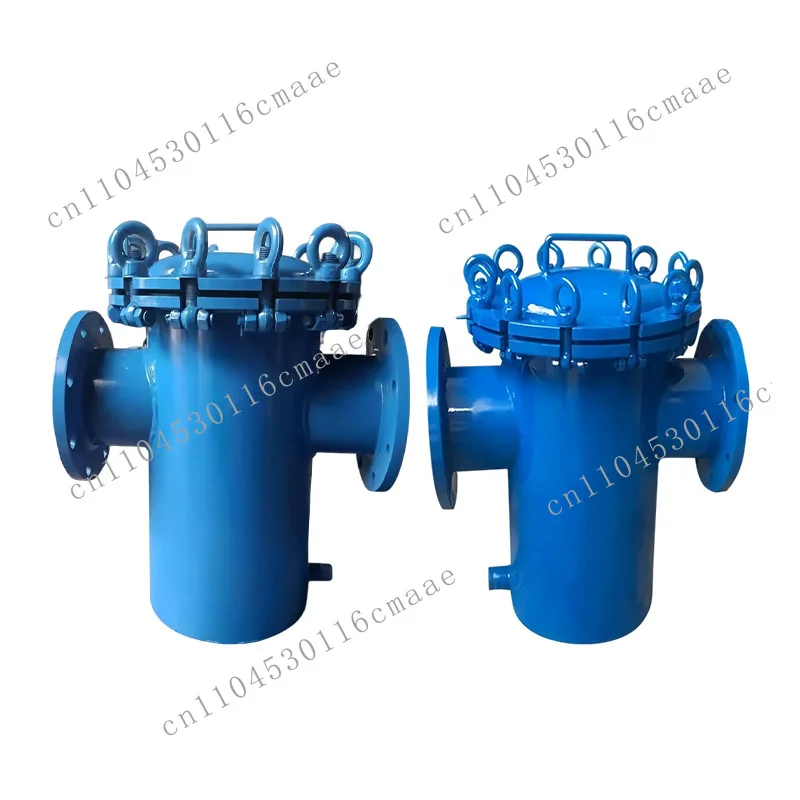 Suitable for carbon steel quick-opening basket filter pipe hair filter high efficiency filtration non-stop