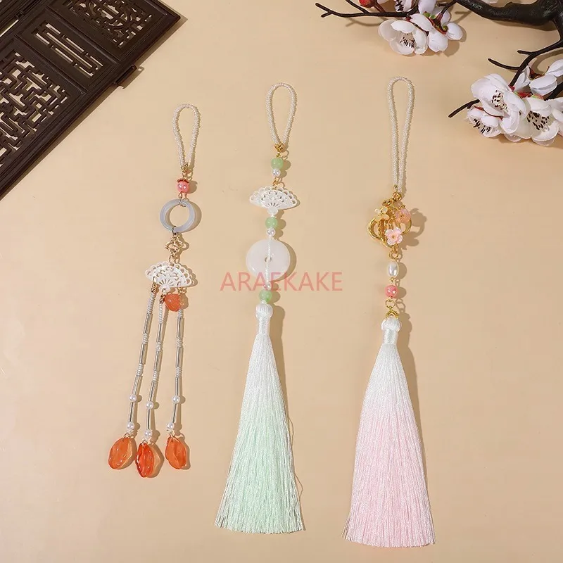 1pcs Chinese style cheongsam, antique style pendant, brooch, tea suit, tassel, retro Chinese style makeup accessories