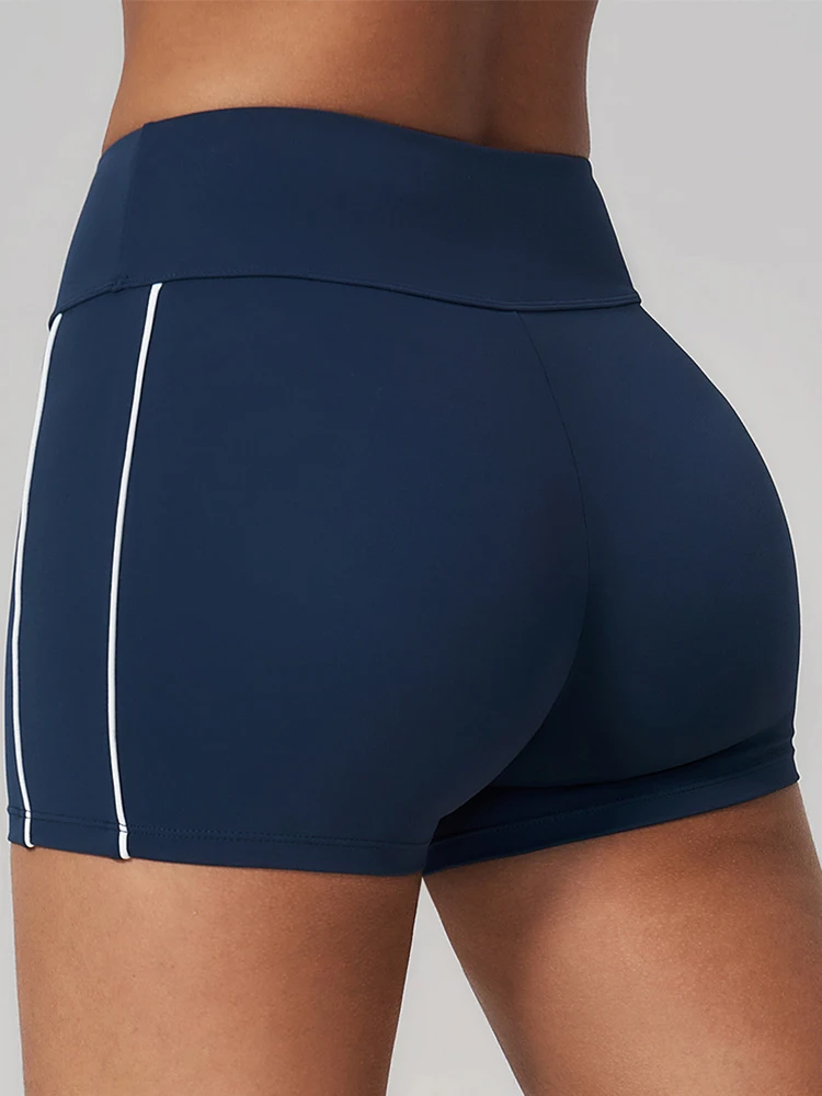 AliExpress Summer Sports Shorts Women Buttock Lift Leggings Women Fitness Cycling Running Slim Fit Workout Shorts High Waist Yoga Shorts