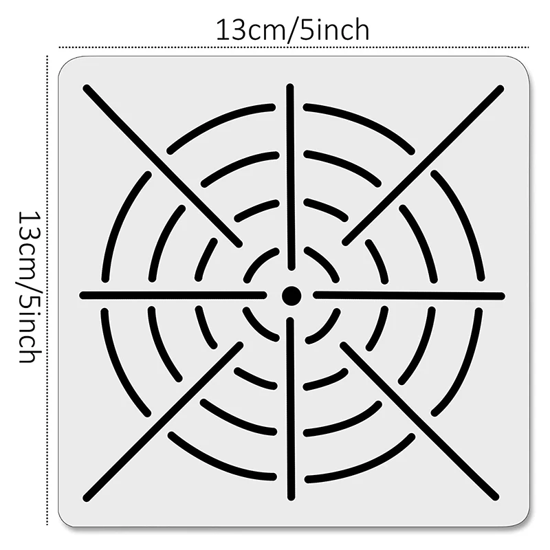 19PCS Mandala Punteggia Strumenti Set Penna Punteggia Strumenti Mandala Stencil Sfera Stilo Vassoio di Vernice Per Vernare Rocce Disegno