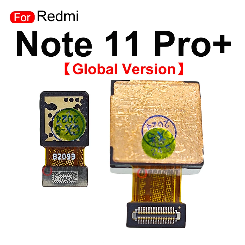 For Redmi Note 11 Pro+ 11Pro Plus Global Version Rear Main Camera And Front Camera Flex Repair Parts