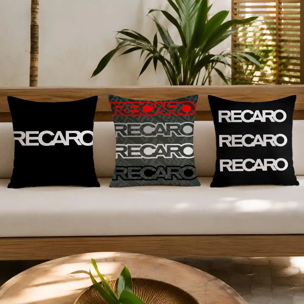 Fashion Anime R-Recaros Cushion Cover Wrinkle-Resistant Short Plush Cushion Covers Breathable Machine-Washable