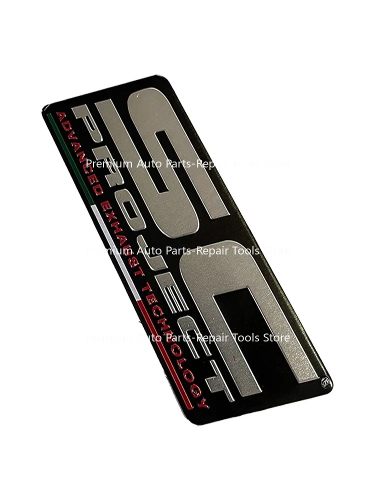 

1 шт., мотоцикл, автомобиль, скутер, модифицированные аксессуары, наклейка на выхлопную трубу из алюминиевого сплава, украшение, высокотемпературная металлическая наклейка SC