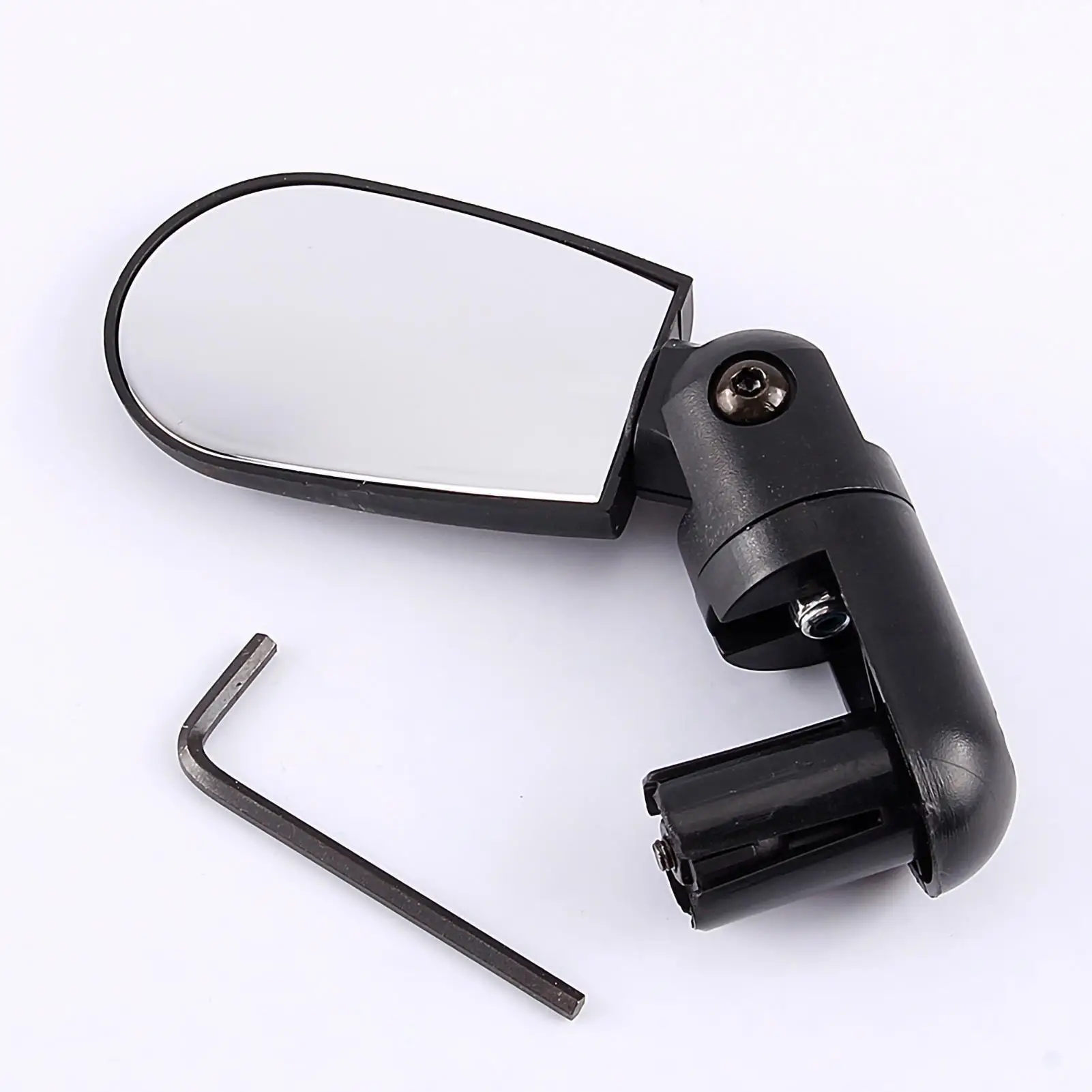 

360° Adjustable Rearview Mirror for Handlebar - Wide Angle Flexible Road Bike Accessory