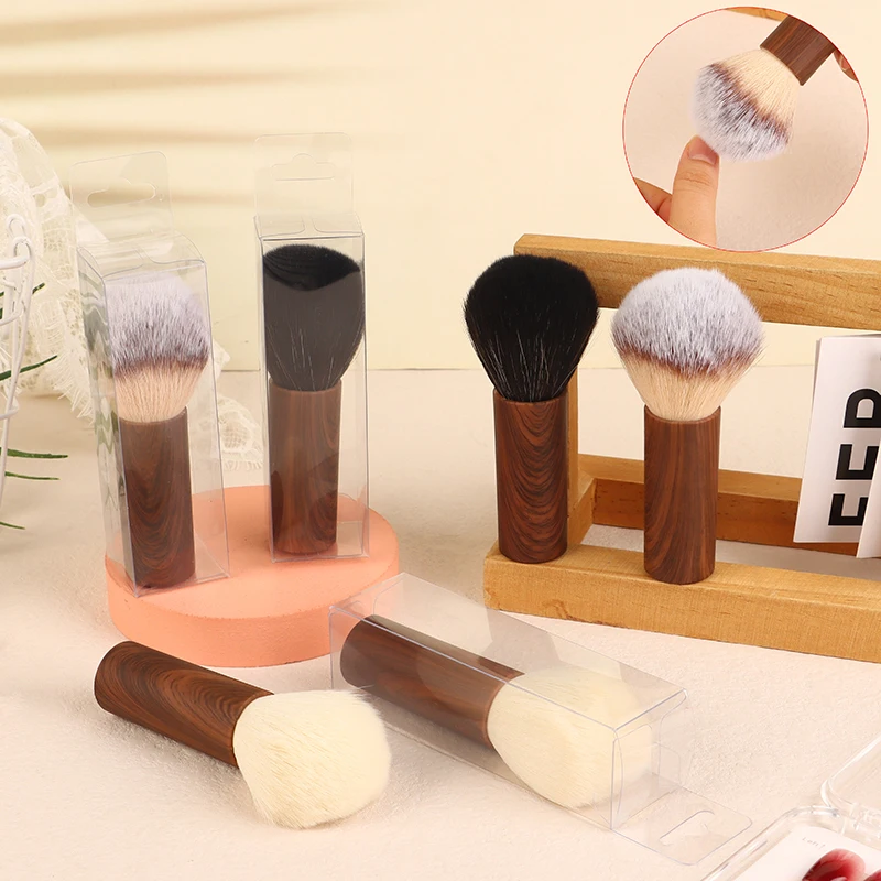 1Pcs Nail Art Brush Remove Dust Brush Imitation Wood Grain Nail Dust Polish Powder Cleaning Tool Beauty Makeup Brushes Manicure