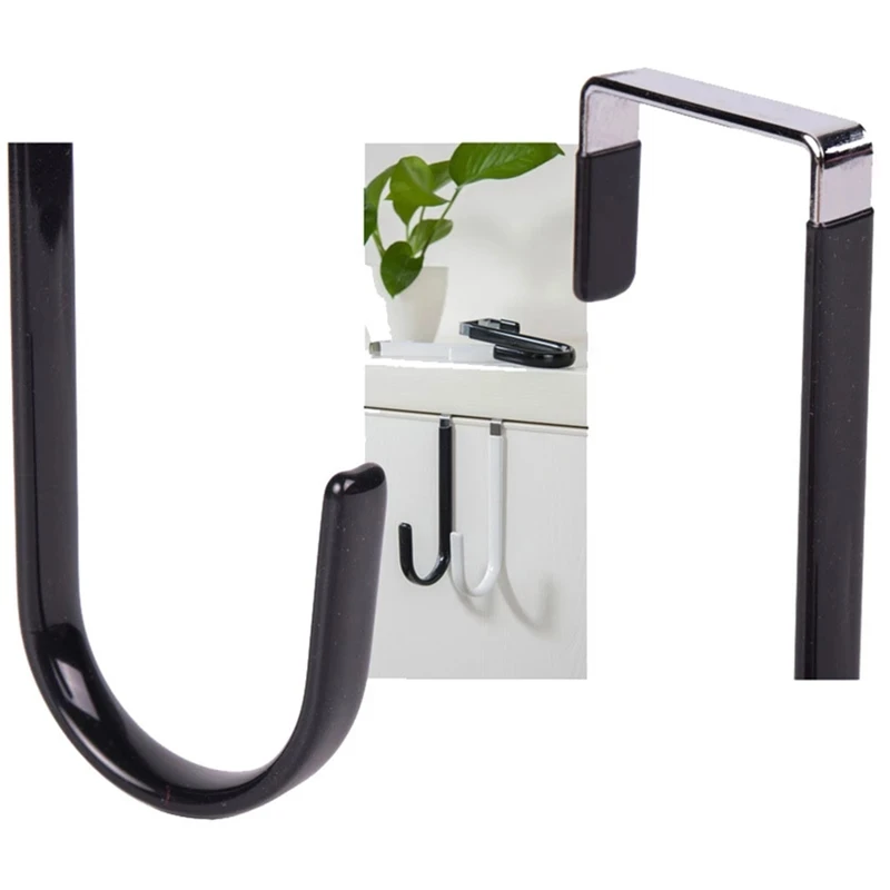 Large Size Door Hook High Manganese Steel + PVC Anti Slip Impregnation Cupboard Hanger Coat Rack Storage Organizer Home Accessor