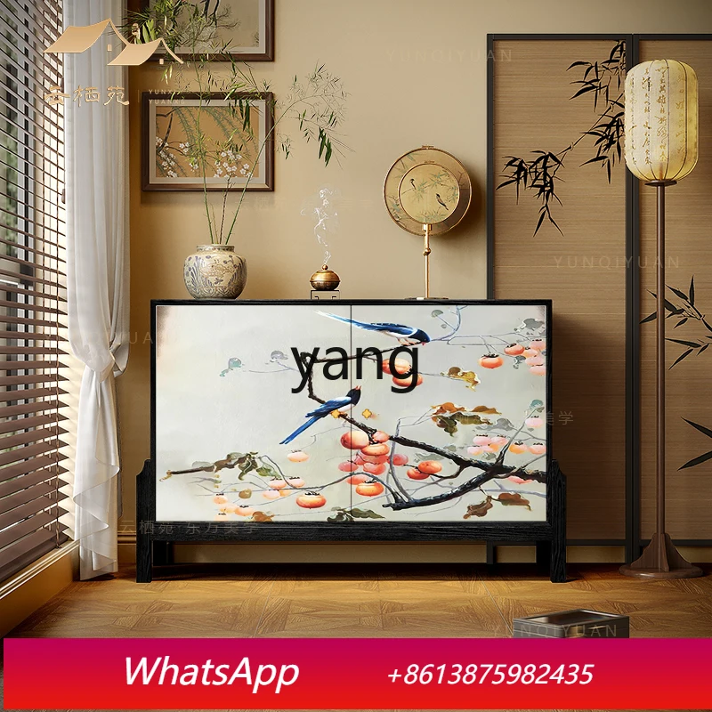 

Шкаф для прихожей LHH из массива дерева, устанавливаемый напротив двери, для гостиной, столовой, спальни, с функцией хранения.