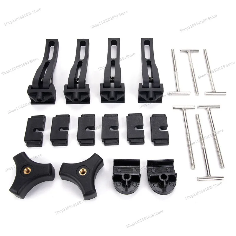 For Car Pickup Cargo Box Compartment Cover Fixing Clip, Three-fold Compartment Cover T-bolt Cable Fastening Accessories