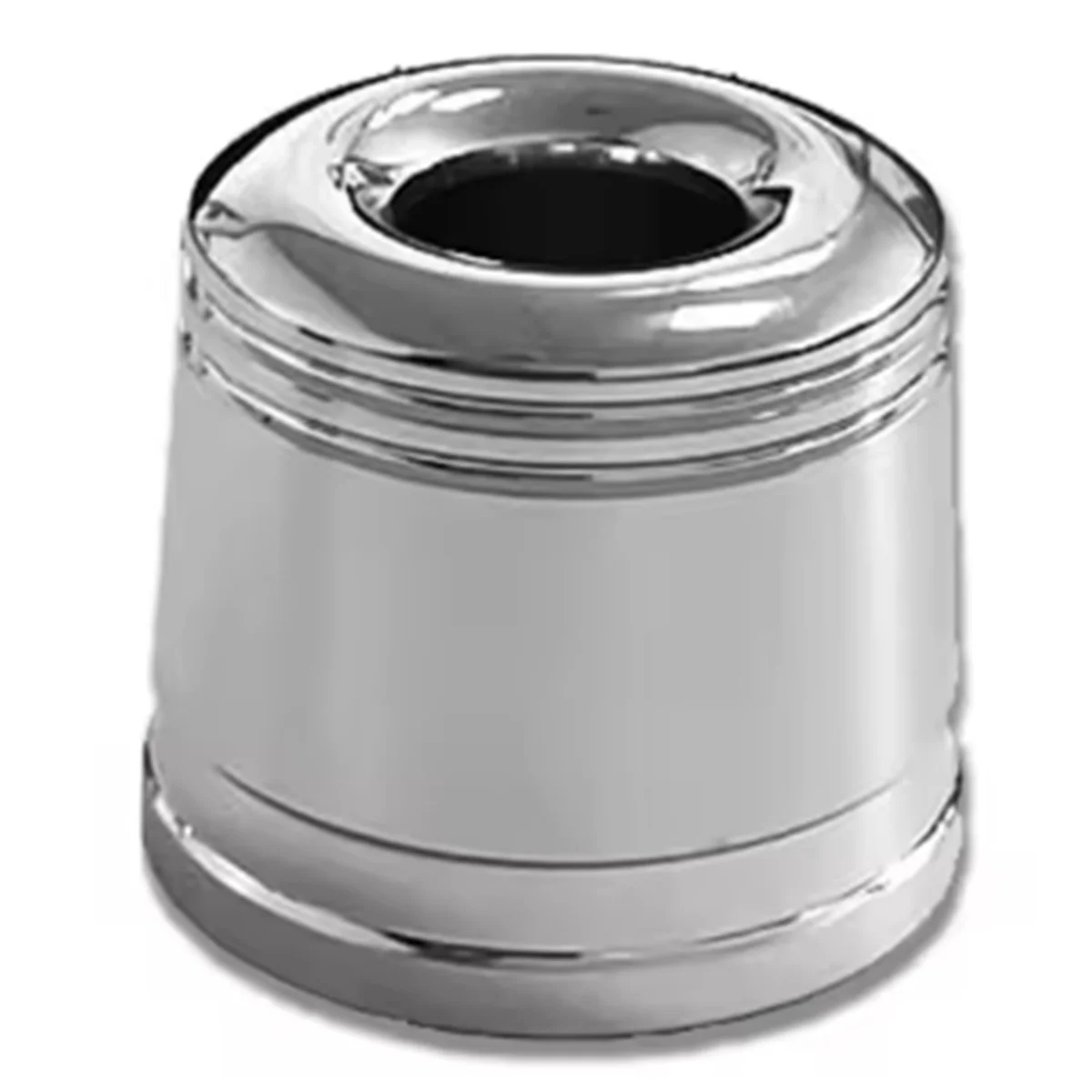 حامل أمان A04V بقطر 15 مم، قاعدة حلاقة ذات حافة مزدوجة مع حلقة مضادة للانزلاق فضية #1