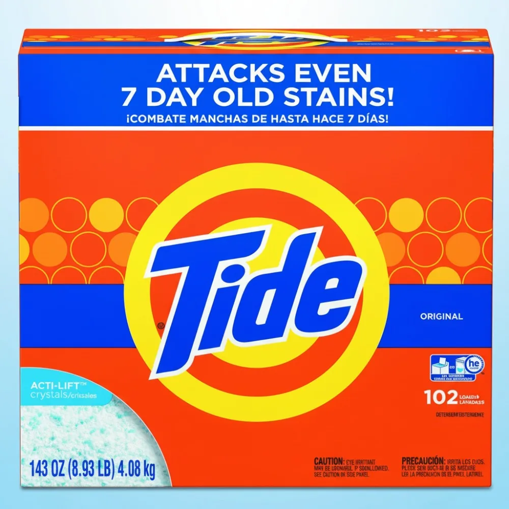 

Powerful Laundry Detergent Powder - Quick Dissolving, Stain Removal for All Fabrics & Machines