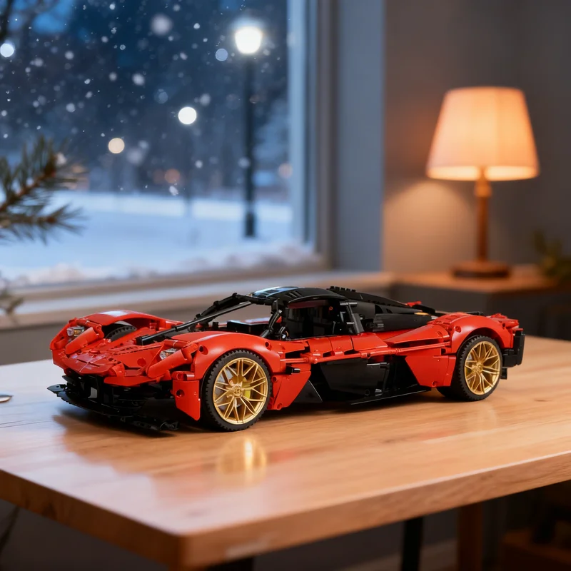 

2514pcs MOC Aston Martin Valkyrie Technical Model Building blocks Construction Christmas gifts toy creative DIY idea Kids toys