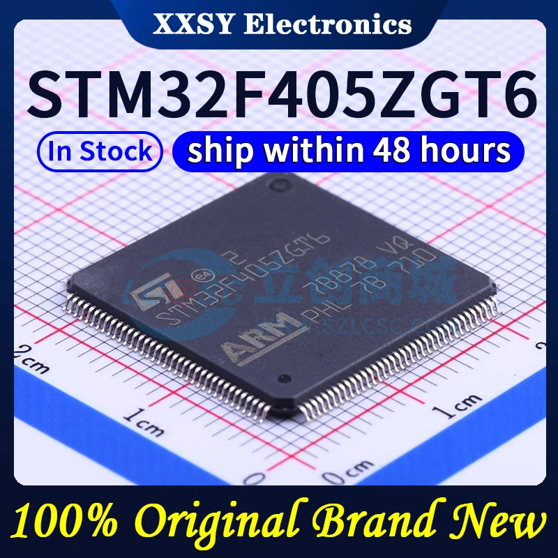 STM32F405RGT6 أصلية عالية الجودة ، stmf405vgt6 ، STM32F405ZGT6 ، جديدة